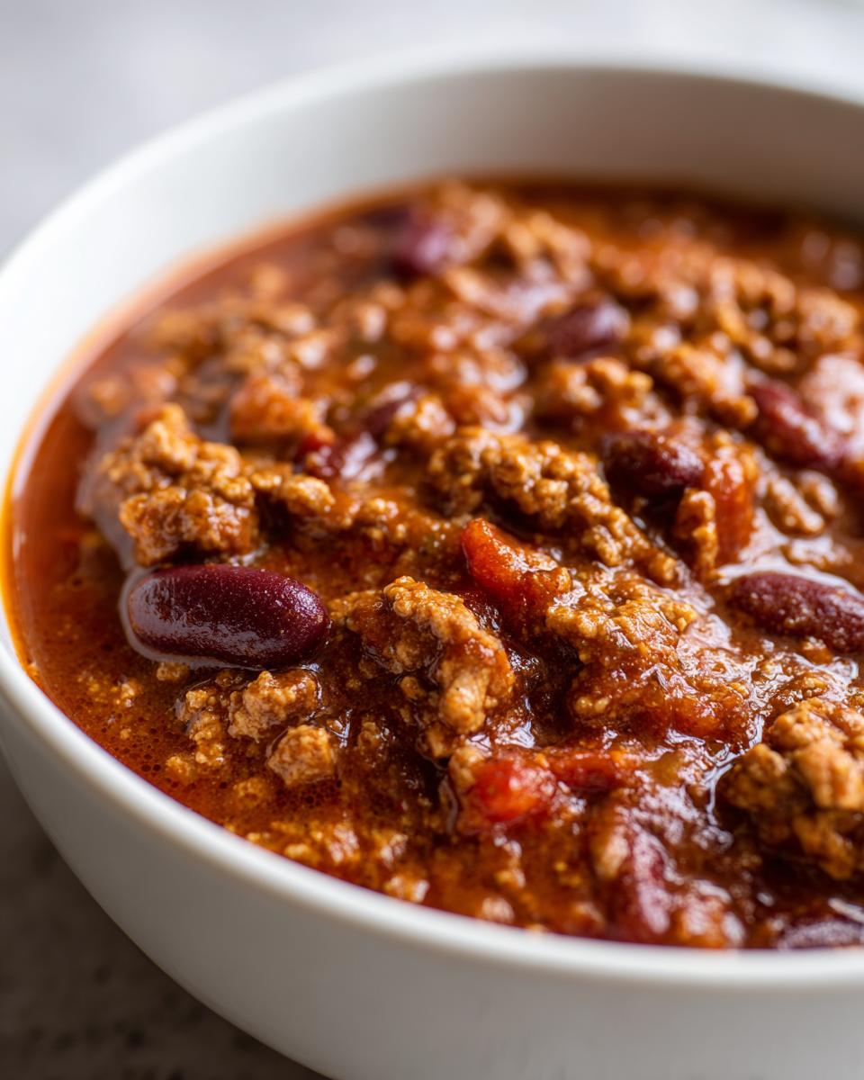 Amazing high protein chili: 38g fuel