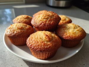 mini banana muffins - Featured